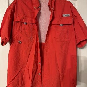 Columbia PFG Coral Button-Up Shirt